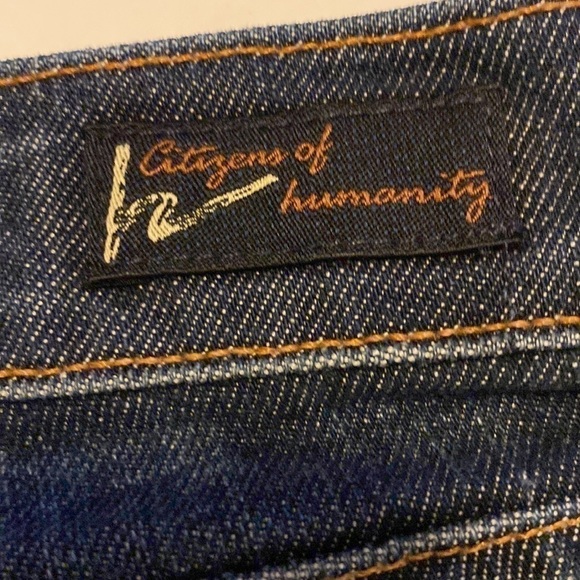 Citizens of humanity size 27 crop Kelly #063 stretch low waist cropped - Picture 10 of 15